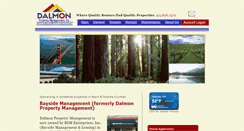 Desktop Screenshot of dalmonprop.com